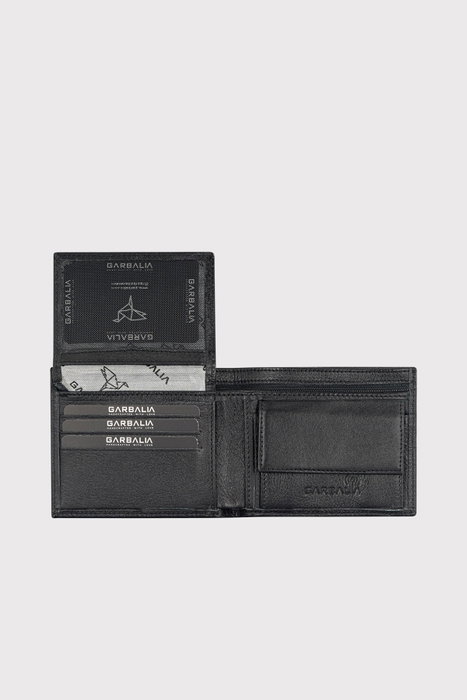Zoozie Bags Cartera para Hombre Madrid - Black, Piel Auténtica de Lujo para Hombre, Elegante y Duradera